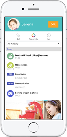 Brightwheel family communication app preview